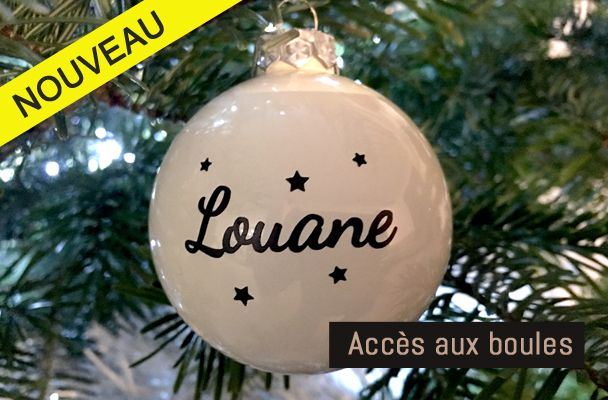 Boule de noel décoration